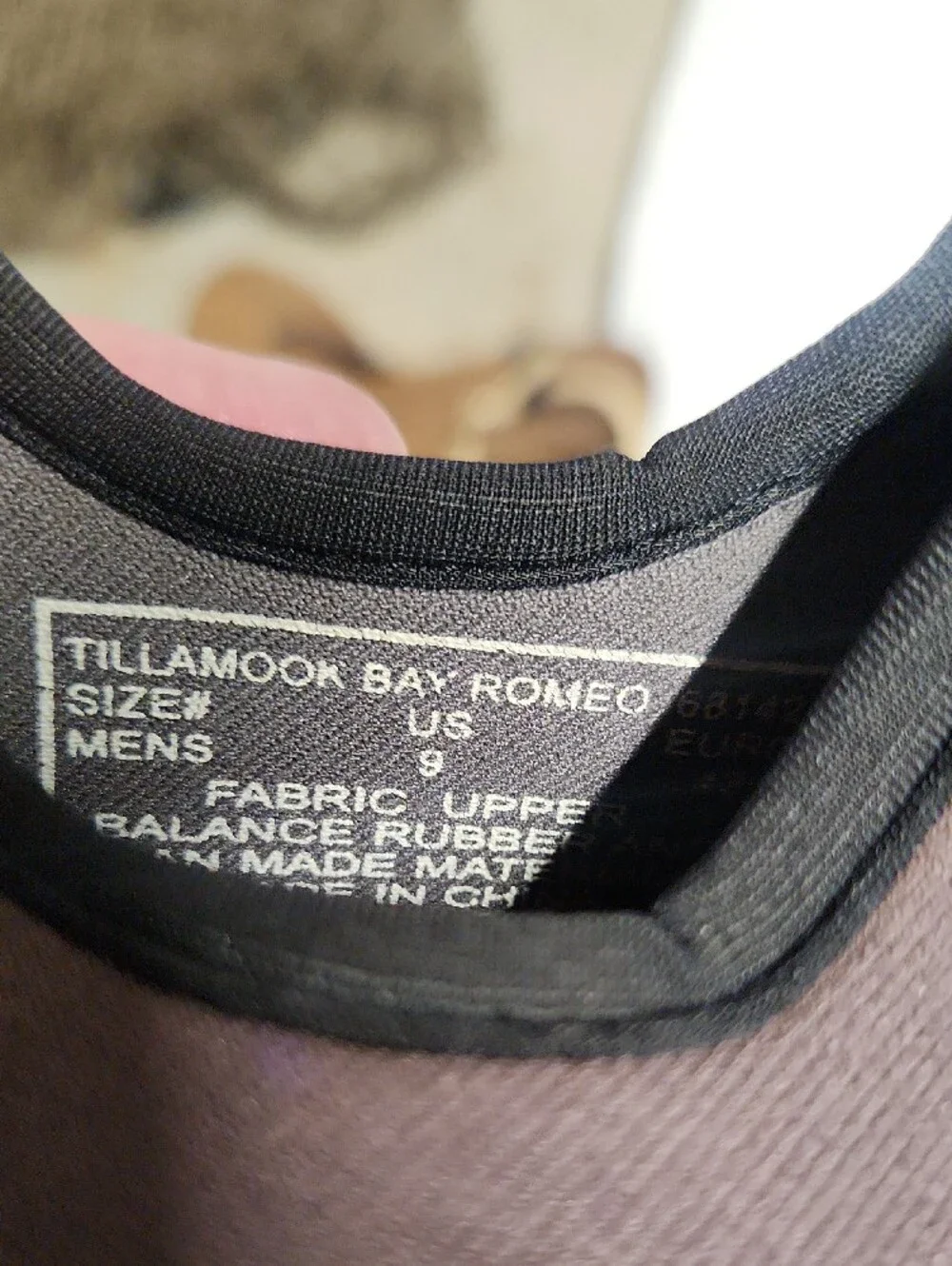 Bogs Men's Black Slip-On Loafers Tillamook Black And Brown Size 9
